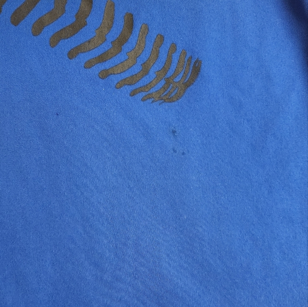 Adidas Blue Short Sleeve T-Shirt - Picture 7 of 8